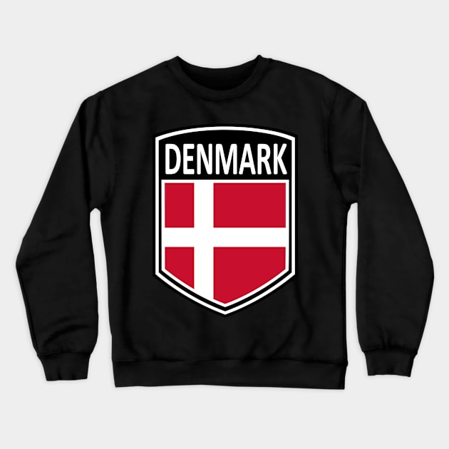 National - Denmark Crewneck Sweatshirt by Taylor'd Designs